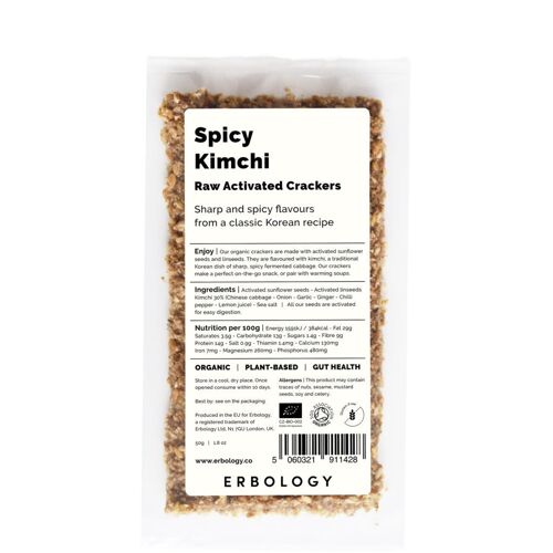 Organic Spicy Kimchi Snacks