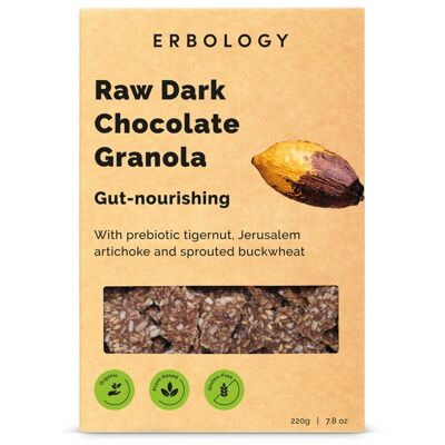 Granola de souchet biologique au chocolat noir