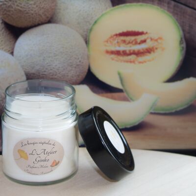 Melon scented candle
