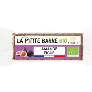 La P'tite barre Bio, barre énergétique amande complète et figue 30g