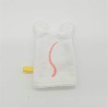 Mini-gants de toilette Animaux domestiques - Apprentissage ludique de la toilette 3