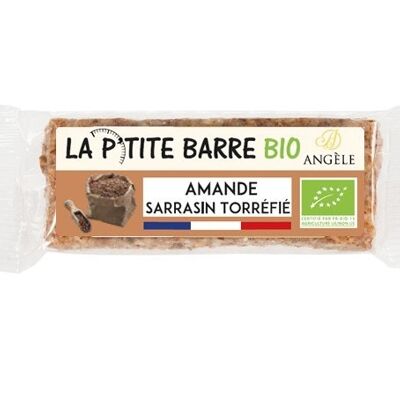 La P'tite Riegel Bio, Energieriegel aus ganzen Mandeln und geröstetem Buchweizen, 30 g