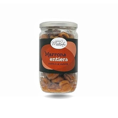 MARRONS ENTIERS EN BOCAL