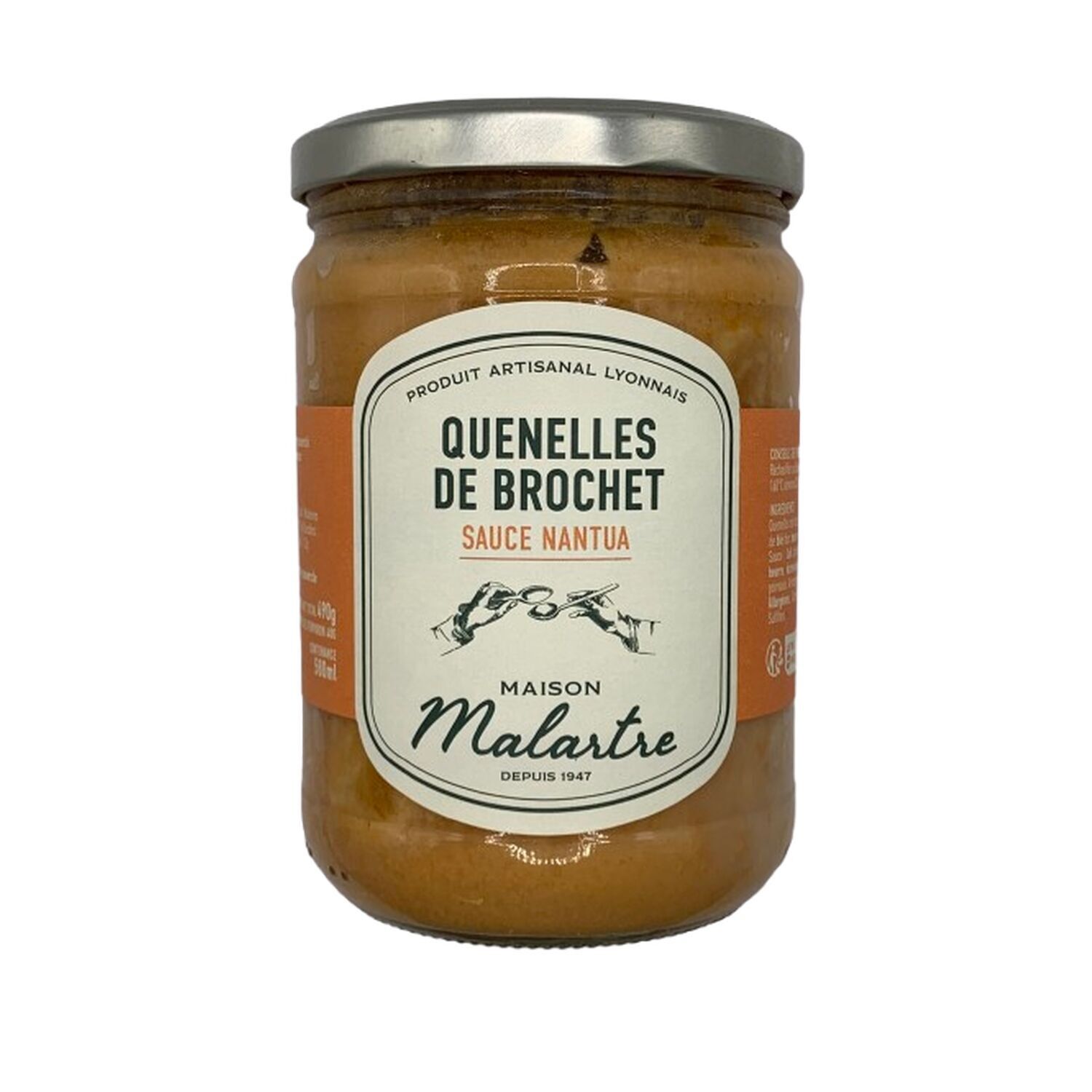 QUENELLE DI LUCCIO CON SALSA NANTUA