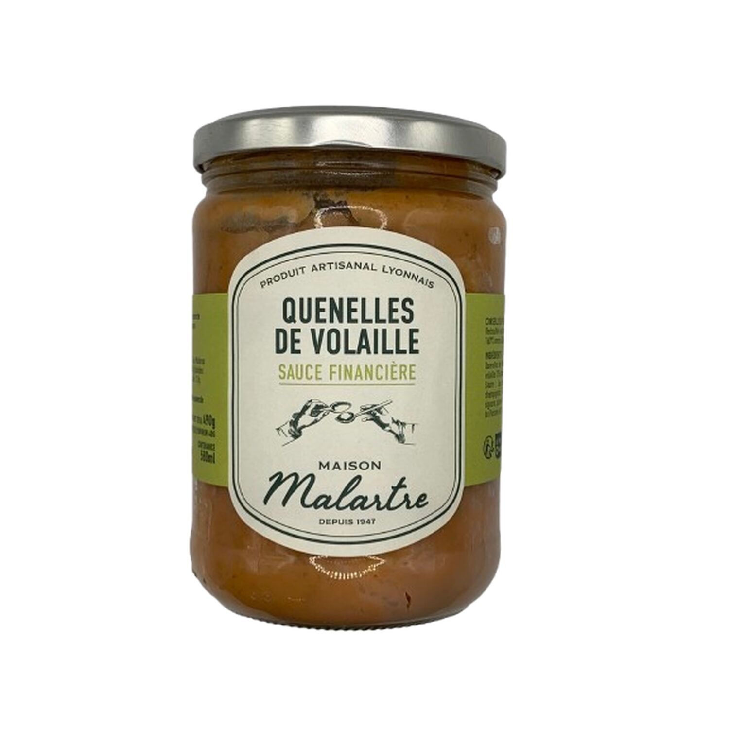 QUENELLES DI POLLAME CON SALSA FINANZIARIA