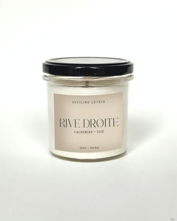 Bougie parfumée "Rive Droite" - Cachemire & Soie 2