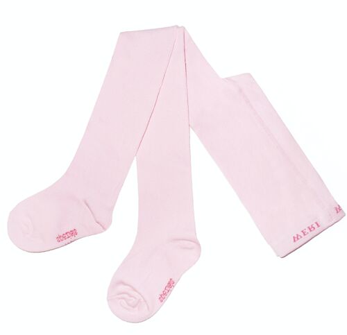 Cotton Tights for Children >>Rose<< Plain Color UNI soft cotton