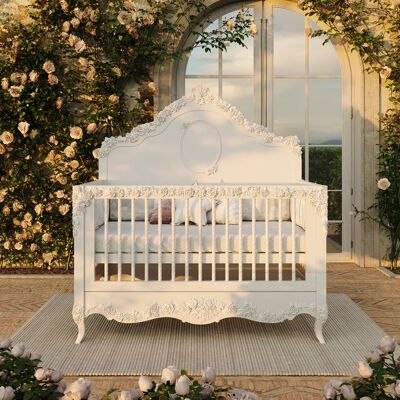 Secret Garden Monogram 3 IN 1 Cot Bed