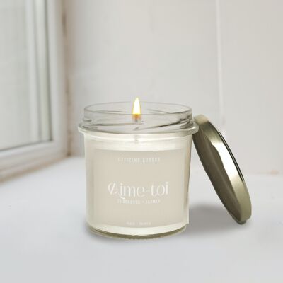Candela profumata "Aime-Toi" - Tuberosa e Gelsomino