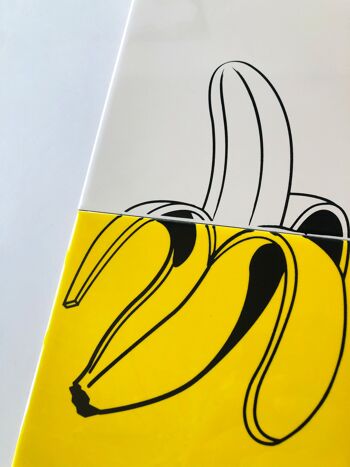 Papier peint décoratif en céramique de banane 3