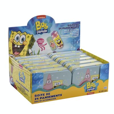 SpongeBob-Box mit 24 Bandagen
