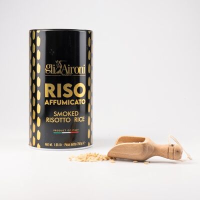 Latta Gold di Riso Carnaroli affumicato al legno di ciliegio 750 grammi