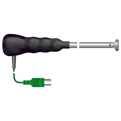 Waterproof bell surface temperature probes