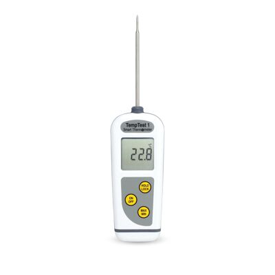TempTest 1 smart thermometer with 360 degree rotating display