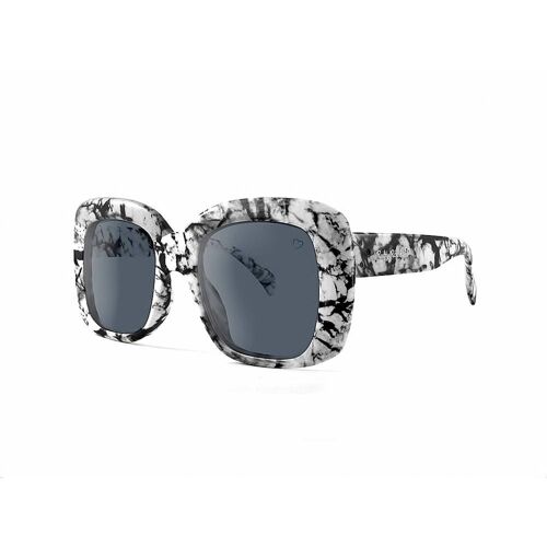 Ruby Rocks Oversized 'Monsterrat' Square Sunglasses in Marble 2