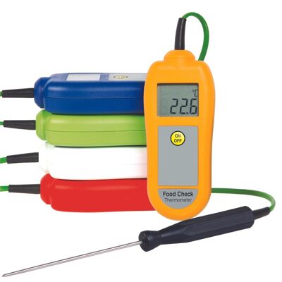 Food thermometer and probe