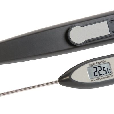 Ultra-fast mini thermometer with max/min and hold functions