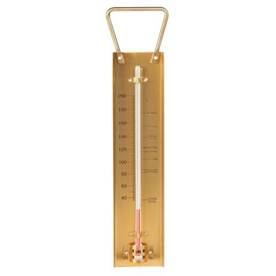 Brass sugar and jam thermometer