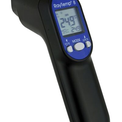 RayTemp® 8 Infrared Thermometer with Type-K Thermocouple Socket