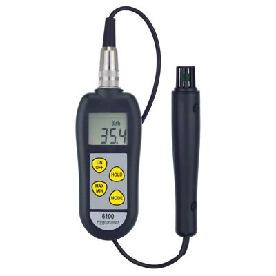Thermal hygrometers with interchangeable probes