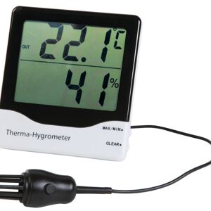 Therma-Hygromètre avec sonde de température interne et externe