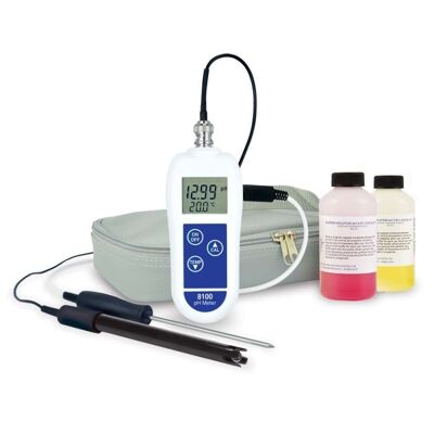 Kit medidor de temperatura y pH 8100