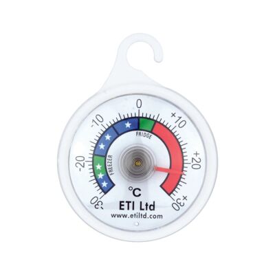Termometro per frigorifero/congelatore quadrante 52 mm