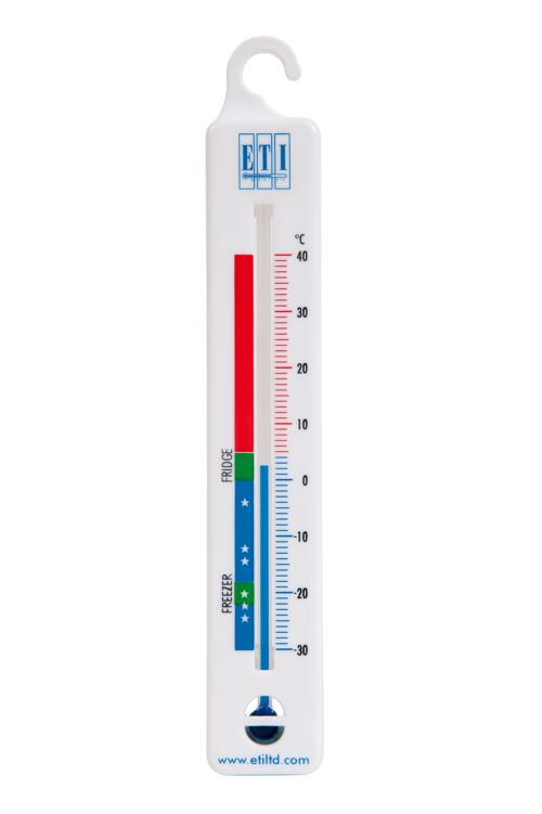 Thermomètre à réfrigérateur vertical rempli d'alcool