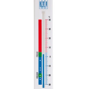 Thermomètre à réfrigérateur vertical rempli d'alcool