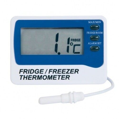 Thermomètre de réfrigération numérique avec certificat d'étalonnage UKAS