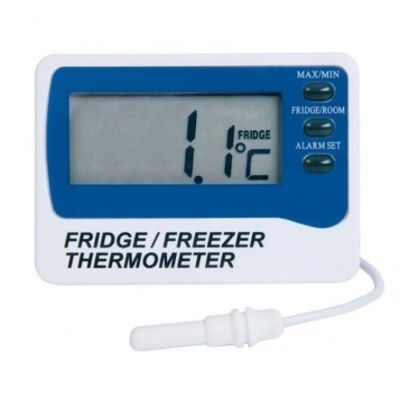 Thermomètre de réfrigération numérique avec certificat d'étalonnage UKAS