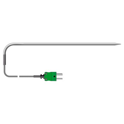 Tipo de sonda de penetración (K/T) y tipo de cable (trenzado/blindado)