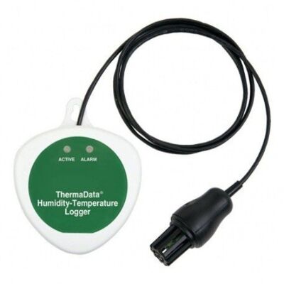 Registrador de temperatura de humedad HTBF ciego con sensores externos
