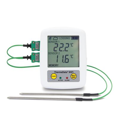 Dual Channel WiFi Logging Thermometer