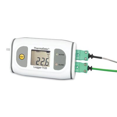 Registradores de termopar ThermaData para aplicaciones de alta temperatura