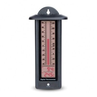 Max Min Digital Thermometer with LCD Bar Graph