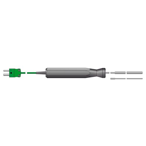 Rigide entre la sonde de température du pack