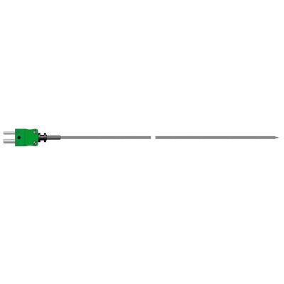 High temperature fiberglass wire probe