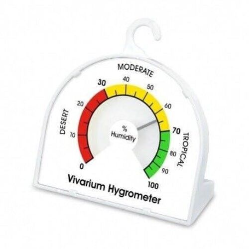 Hygromètre de vivarium avec cadran de 70 mm