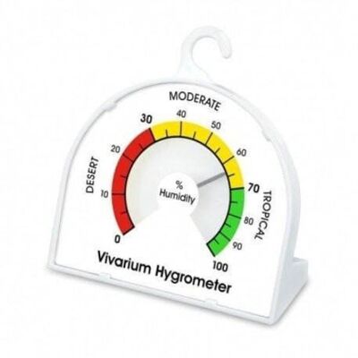 Vivarium hygrometer with 70 mm dial