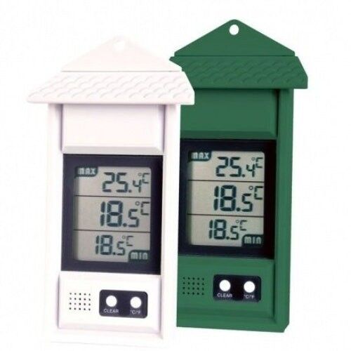 Thermomètre numérique Max Min pour la maison, le bureau ou le jardin