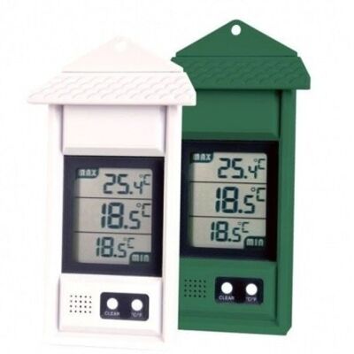 Max Min digital thermometer for home, office or garden
