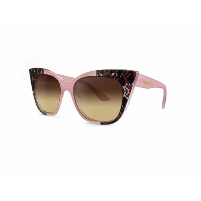 Gafas de sol cateye en rosa con punta animal 'Gozo' de Ruby Rocks