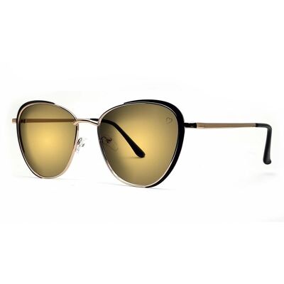 Ruby Rocks – „Sam Jo“ – Cateye-Sonnenbrille in Gold