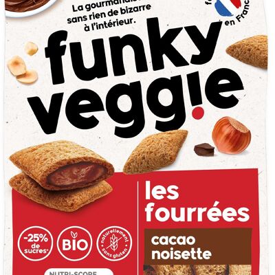 FUNKY VEGGIE : Coeur de boule au cacao, noisettes et praliné