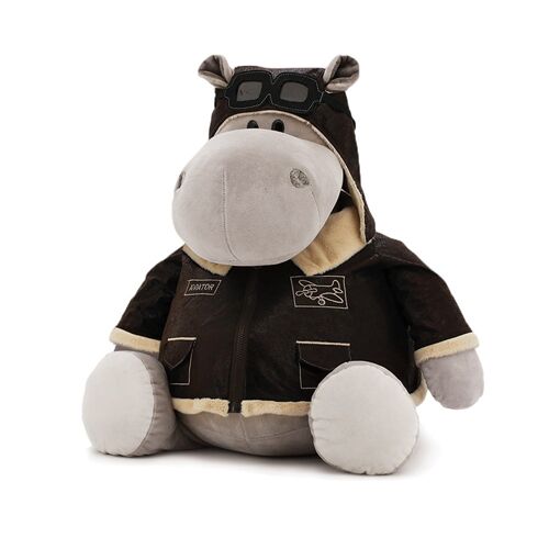 Plush toy, Po the Hippo: Aviator