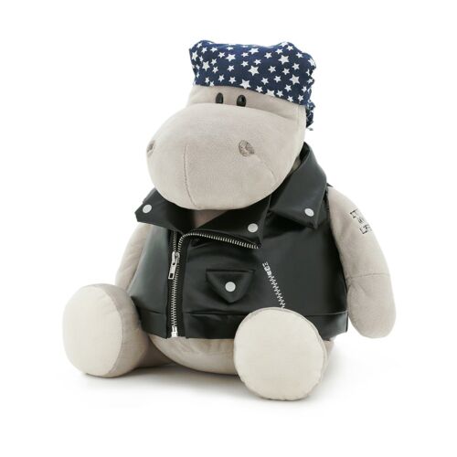 Plush toy, Po the Hippo: Biker