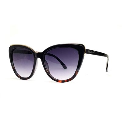 Ruby Rocks 'Roseanne' Lunettes De Soleil Cateye En Noir & Tort