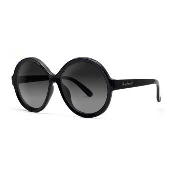 Ruby Rocks - Lunettes de soleil rondes "Jessica Elsie" - Noir