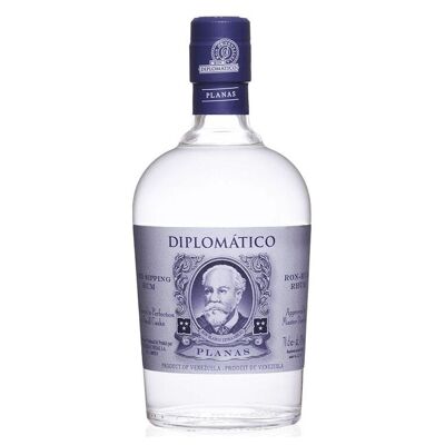 Flacher diplomatischer Rum